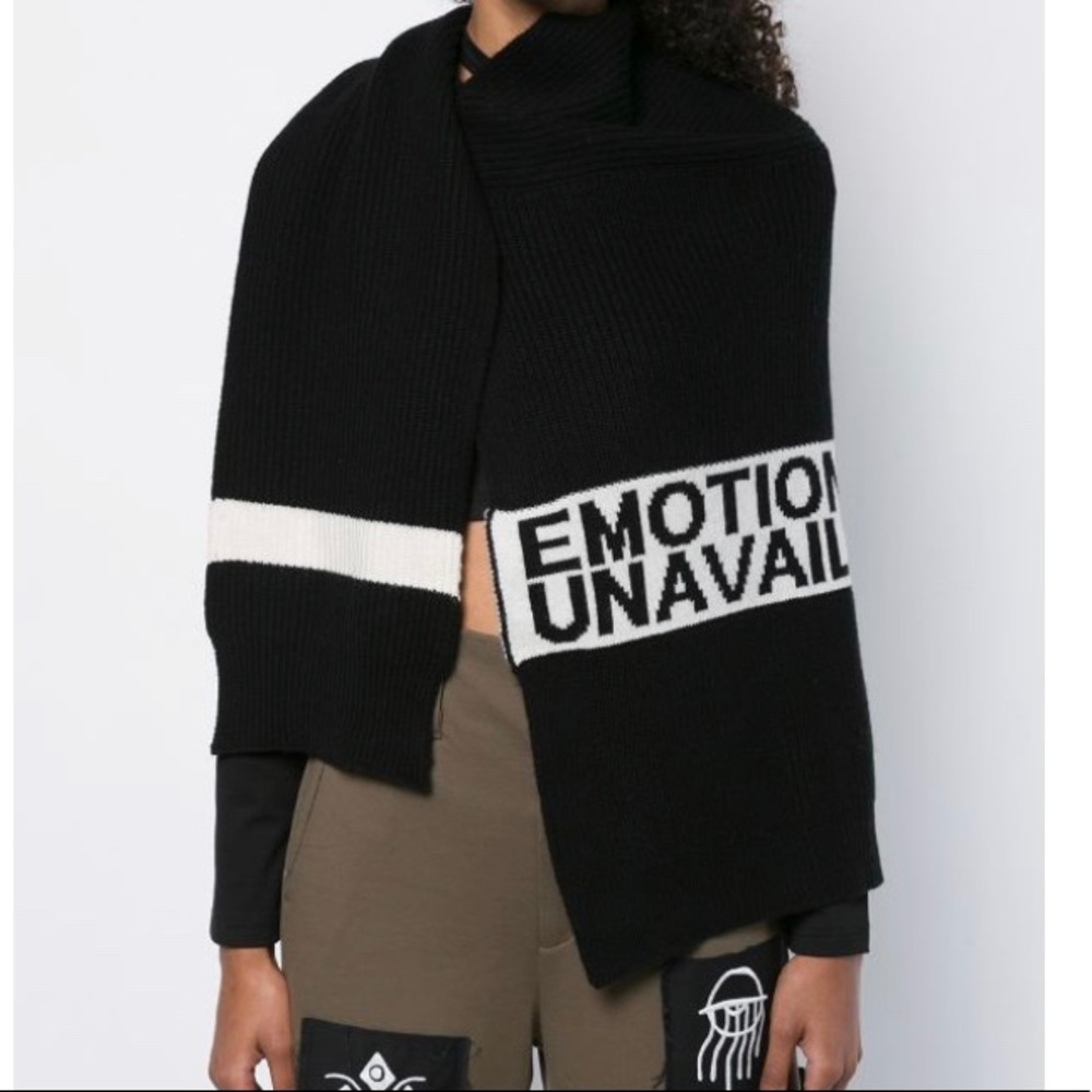 Haculla Emotionally unavailable Scarf cape